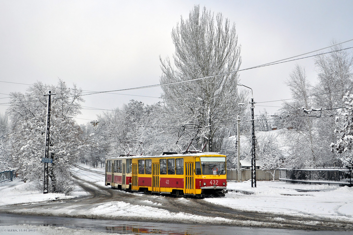 Запорожье, Tatra T6B5SU № 432