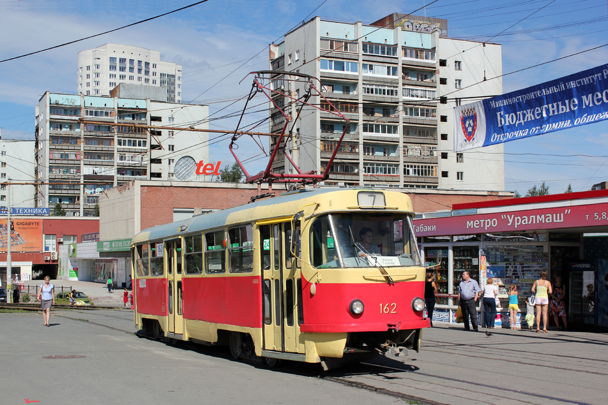 Екатеринбург, Tatra T3SU № 162