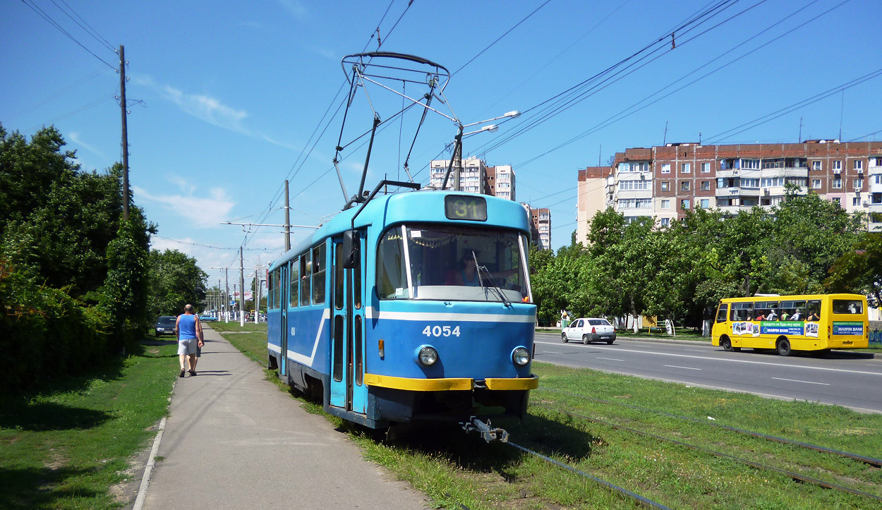 Odessa, Tatra T3R.P № 4054