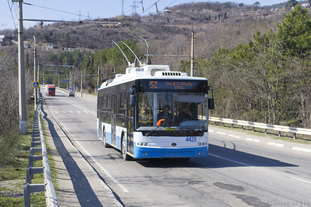 Крымский троллейбус, Богдан Т70115 № 4428