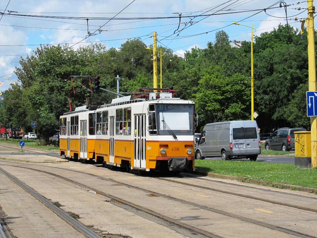 Budapešta, Tatra T5C5K2 № 4316