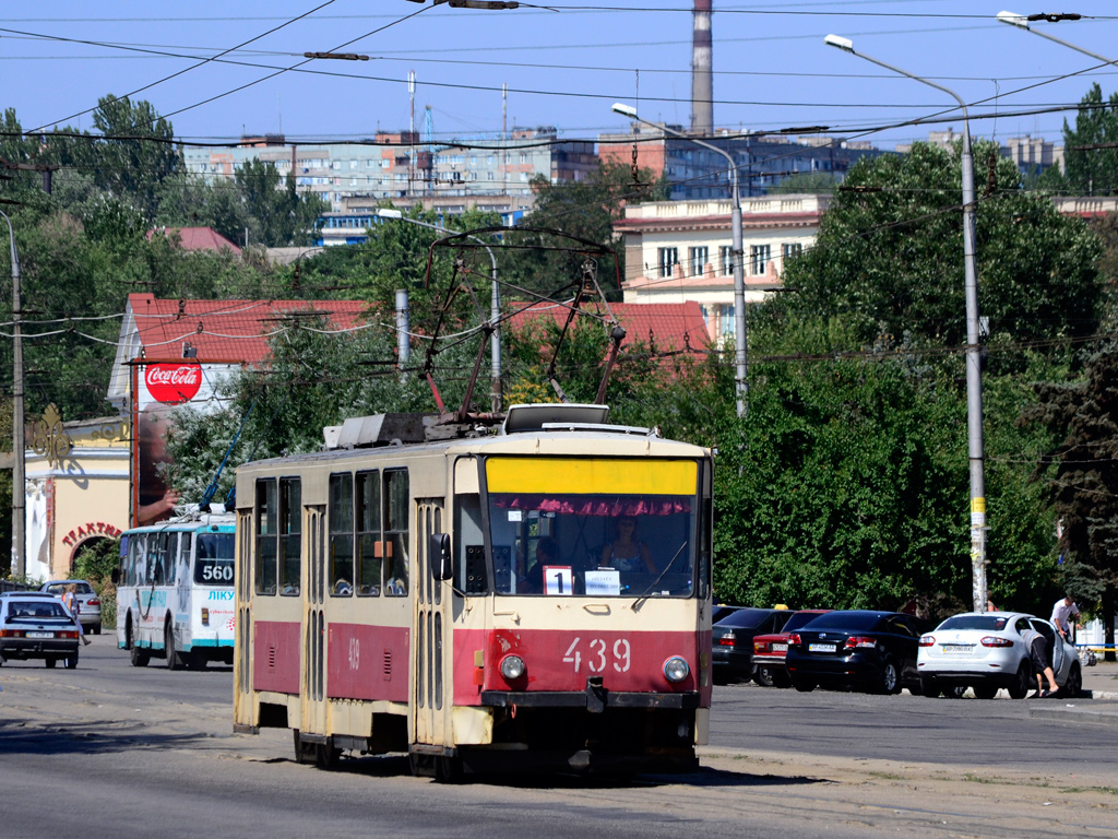 Запорожье, Tatra T6B5SU № 439