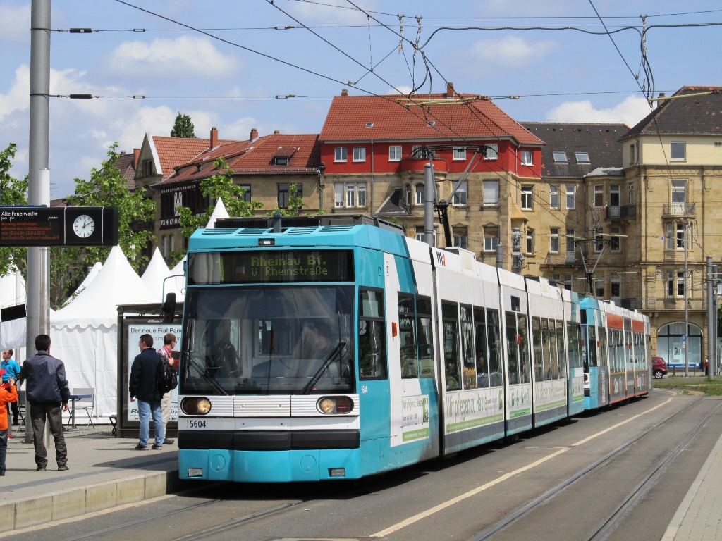 Rhein-Neckar, Duewag 6MGT — 5604