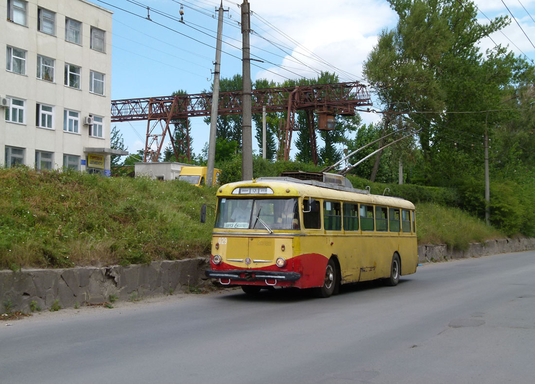 Тернополь, Škoda 9Tr22 № 029; Тернополь — Экскурсия на троллейбусе Škoda 9Tr № 029, 20.07.2012