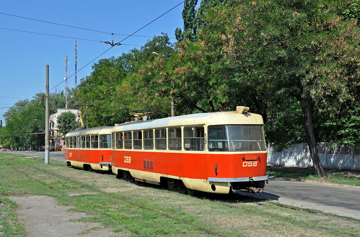Кривой Рог, Tatra T3 № 058