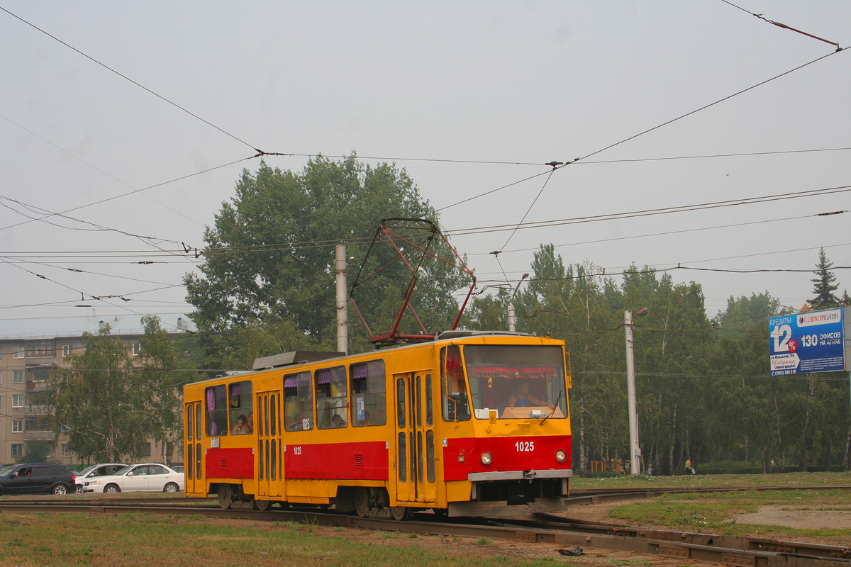Барнаул, Tatra T6B5SU № 1025