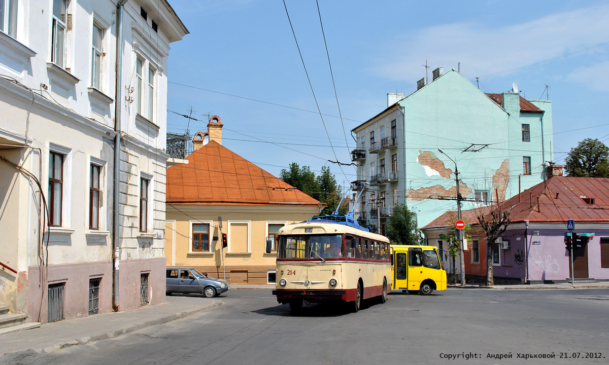 Черновцы, Škoda 9TrH27 № 214
