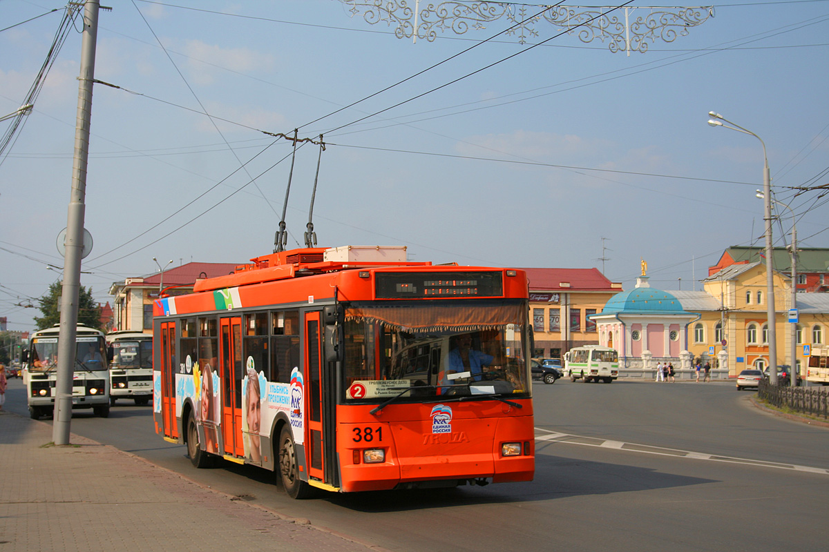 Томск, Тролза-5275.05 «Оптима» № 381