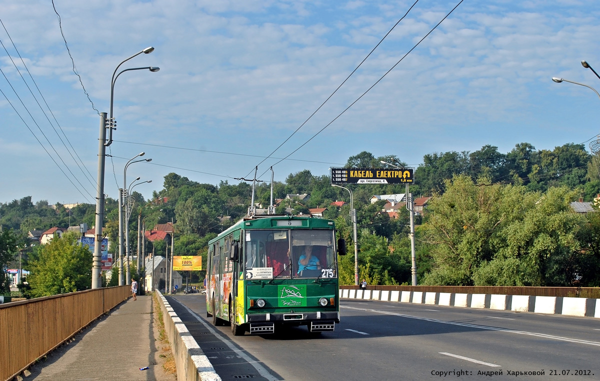 Черновцы, Škoda 14Tr02/6 № 275