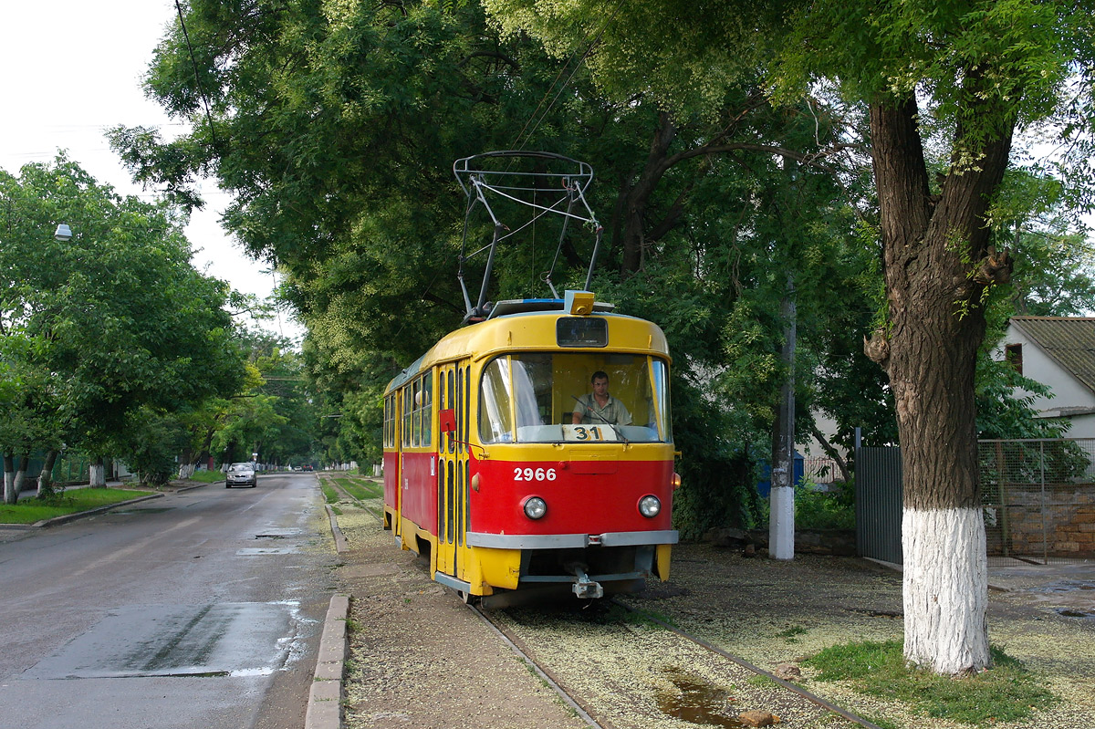 Одесса, Tatra T3SU № 2966