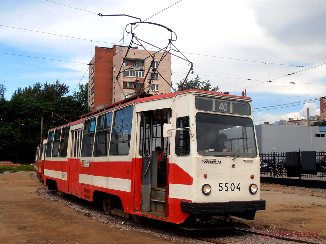 Санкт-Петербург, ЛМ-68М № 5504