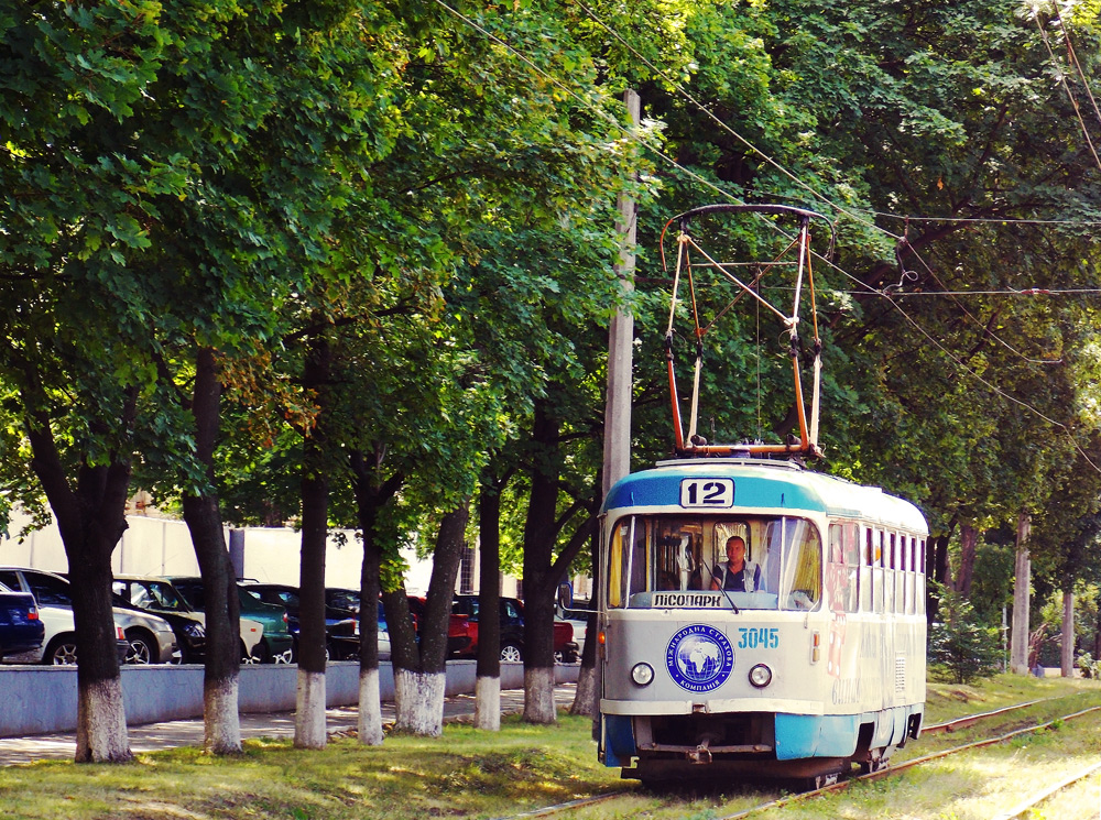 Харьков, Tatra T3SU № 3045