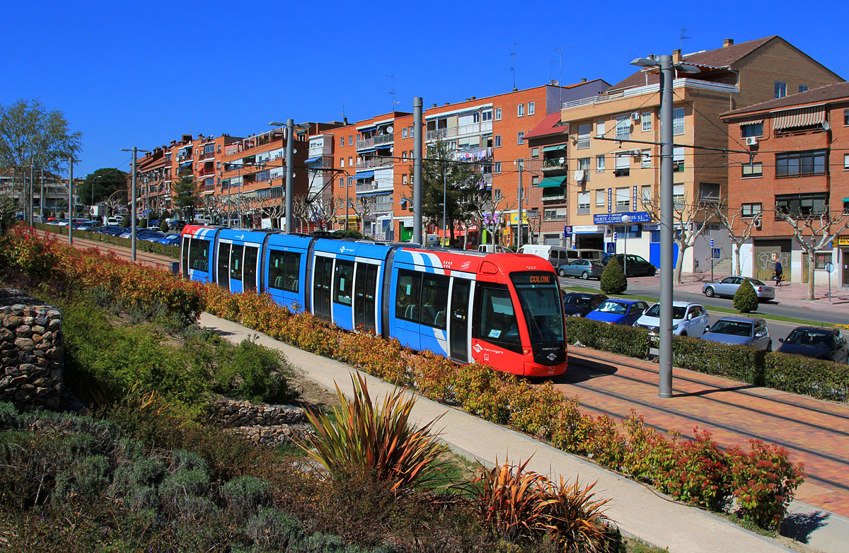 Мадрид, Alstom Citadis 302 № 101