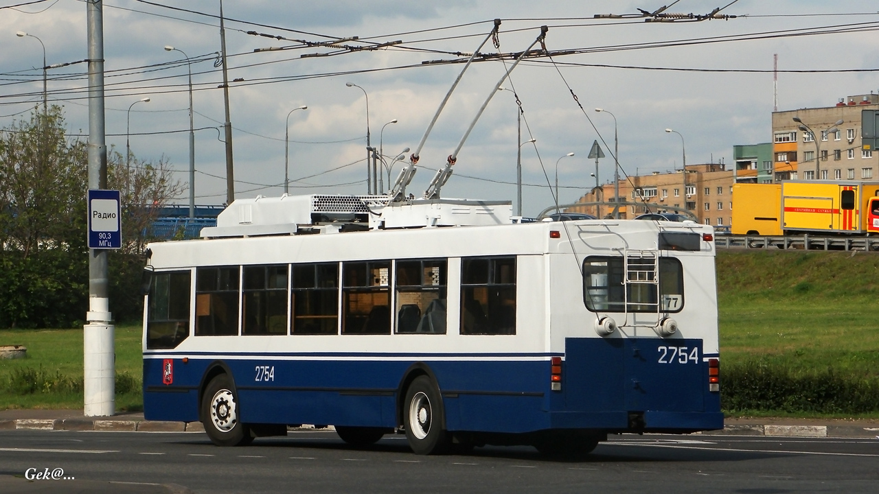 Москва, Тролза-5275.05 «Оптима» (КР МТрЗ) № 2754