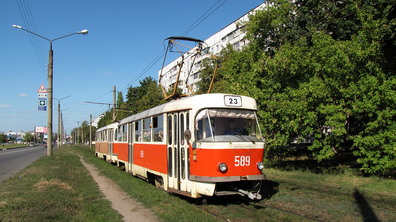 Харьков, Tatra T3SU № 589 Харьков, Tatra T3SU № 589