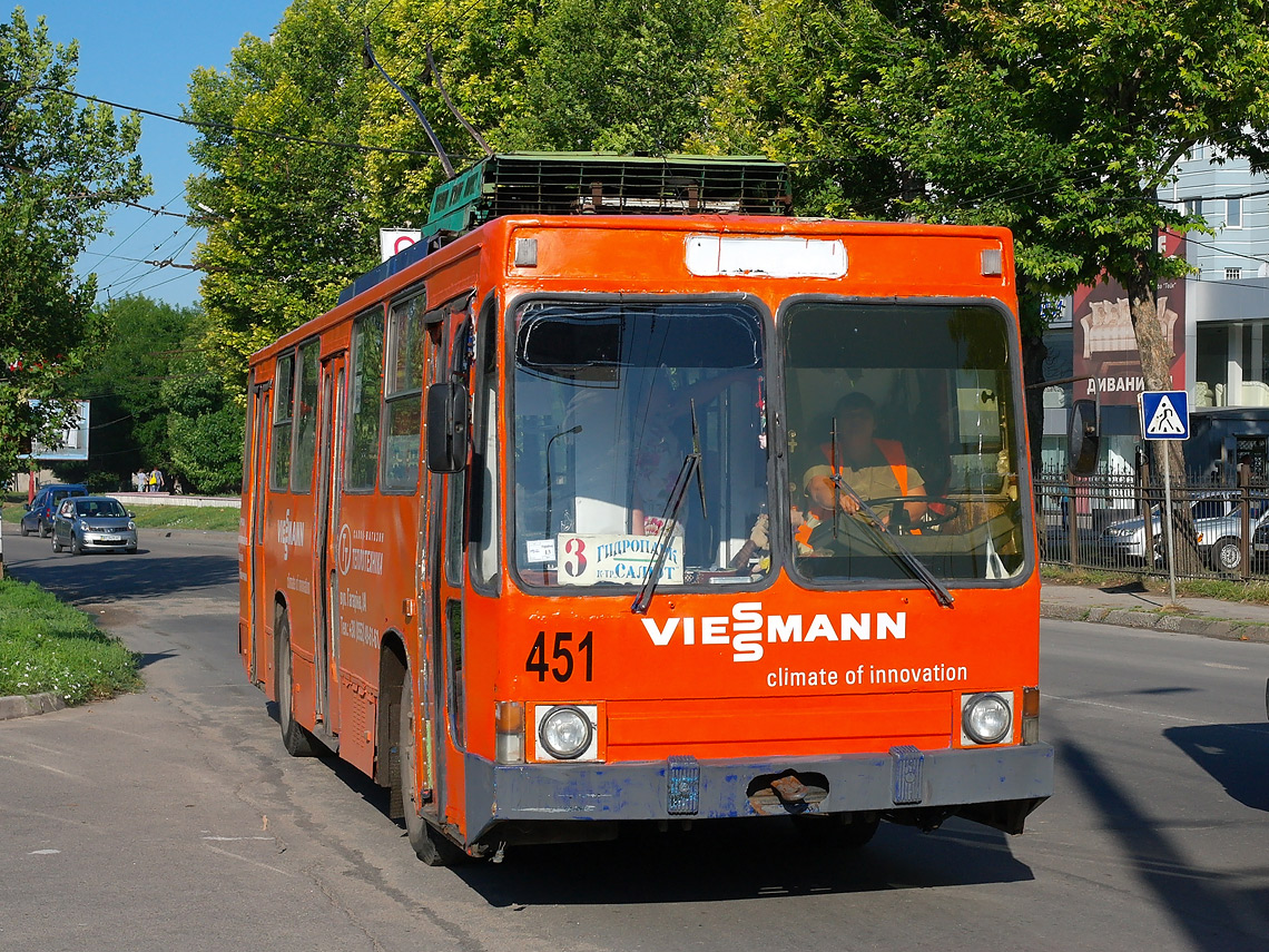 Херсон, ЮМЗ Т1Р (Т2П) № 451