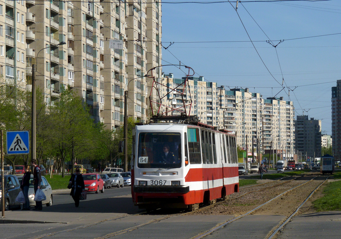 Санкт-Петербург, ЛВС-86К-М № 3067