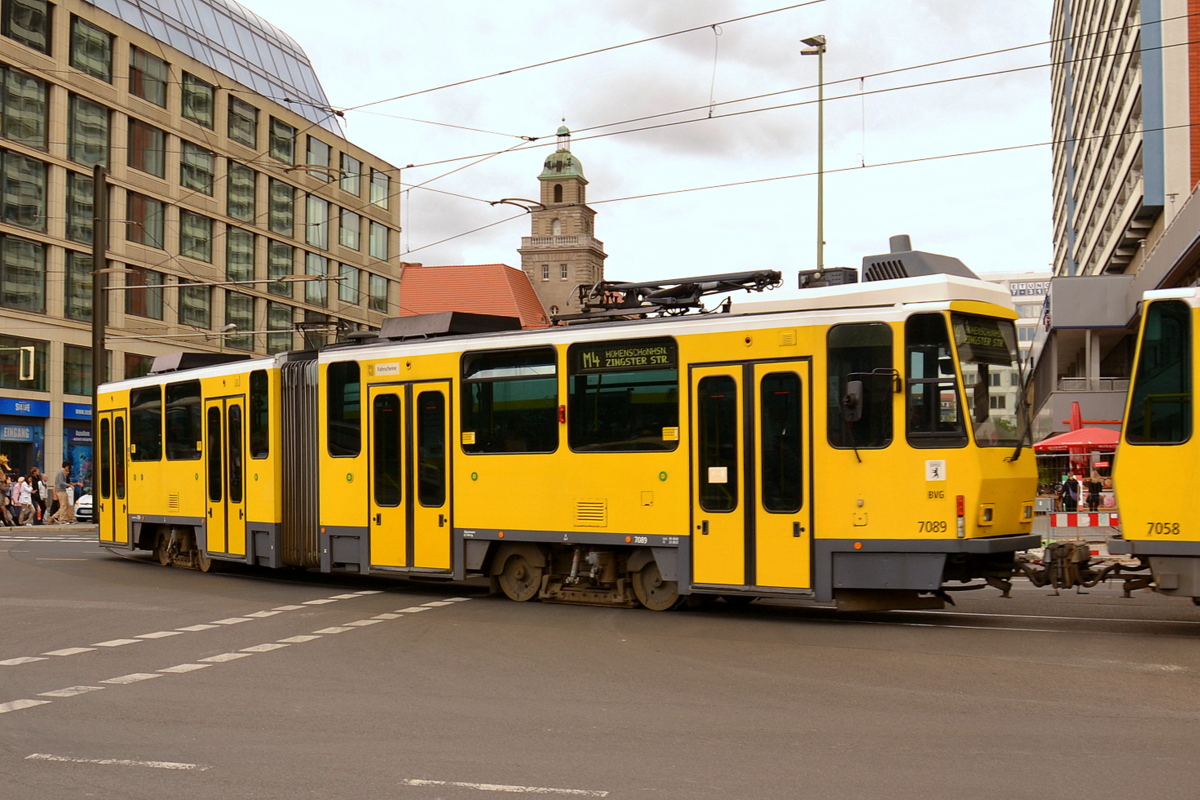Берлин, Tatra KT4DtM № 7089