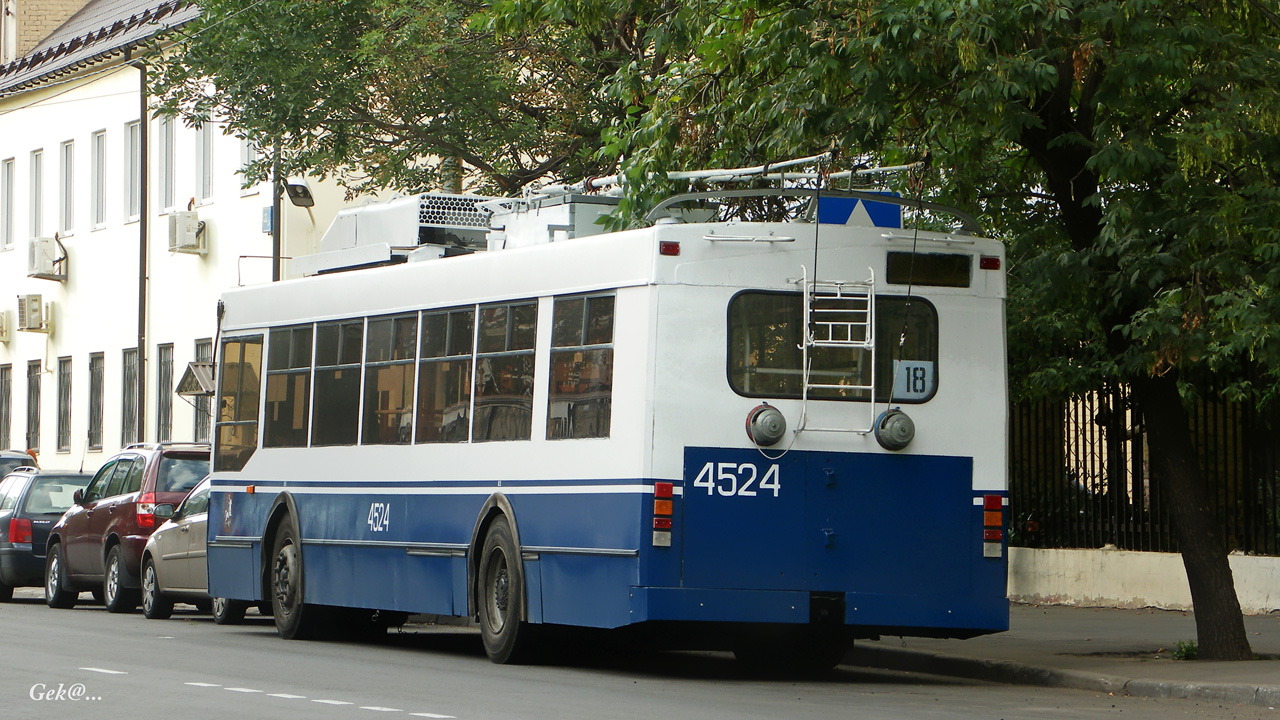 Москва, Тролза-5275.05 «Оптима» (КР МТрЗ) № 4524