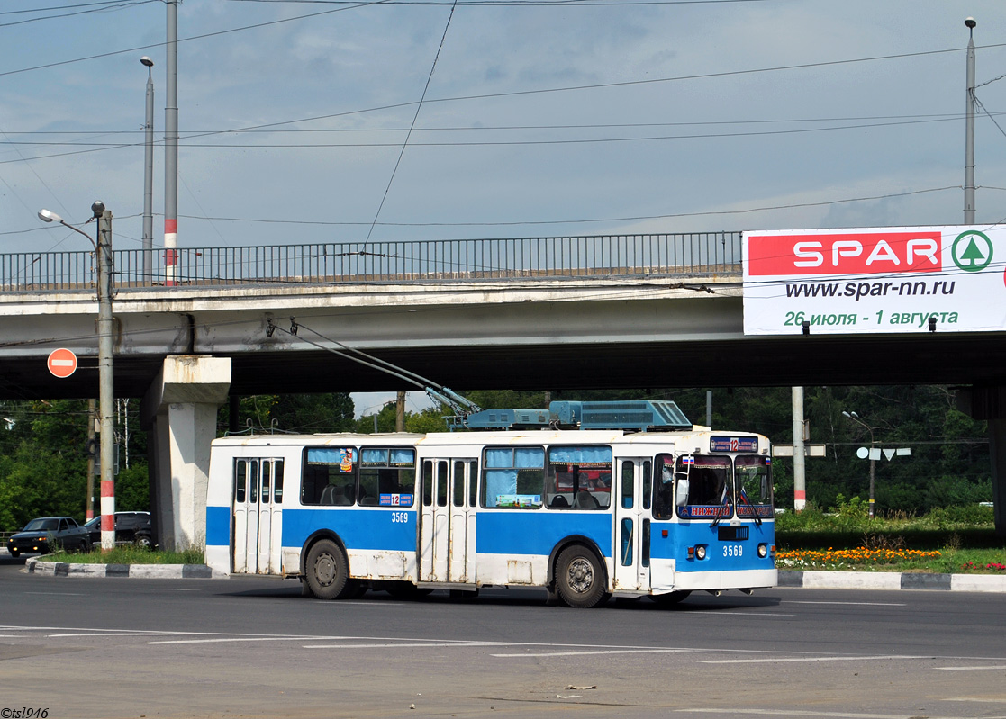 Нижний Новгород, Нижтролл (ЗиУ-682Г) № 3569