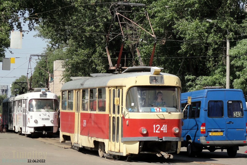 Днепр, Tatra T3SU № 1241