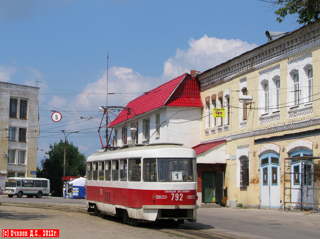 薩馬拉, Tatra T3SU # 792; 薩馬拉 — Terminus stations and loops (tramway)