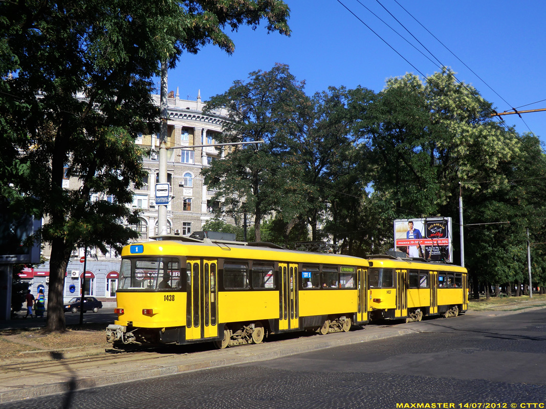 Днепр, Tatra TB4D № 1438
