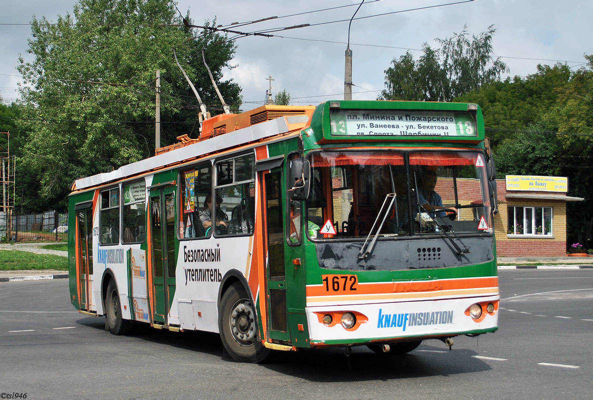 Нижний Новгород, ЗиУ-682Г-016.03 № 1672 Нижний Новгород, ЗиУ-682Г-016.03 № 1672
