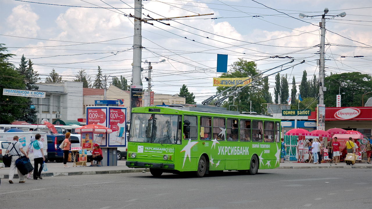 Krimski trolejbus, Škoda 14Tr89/6 č. 2100