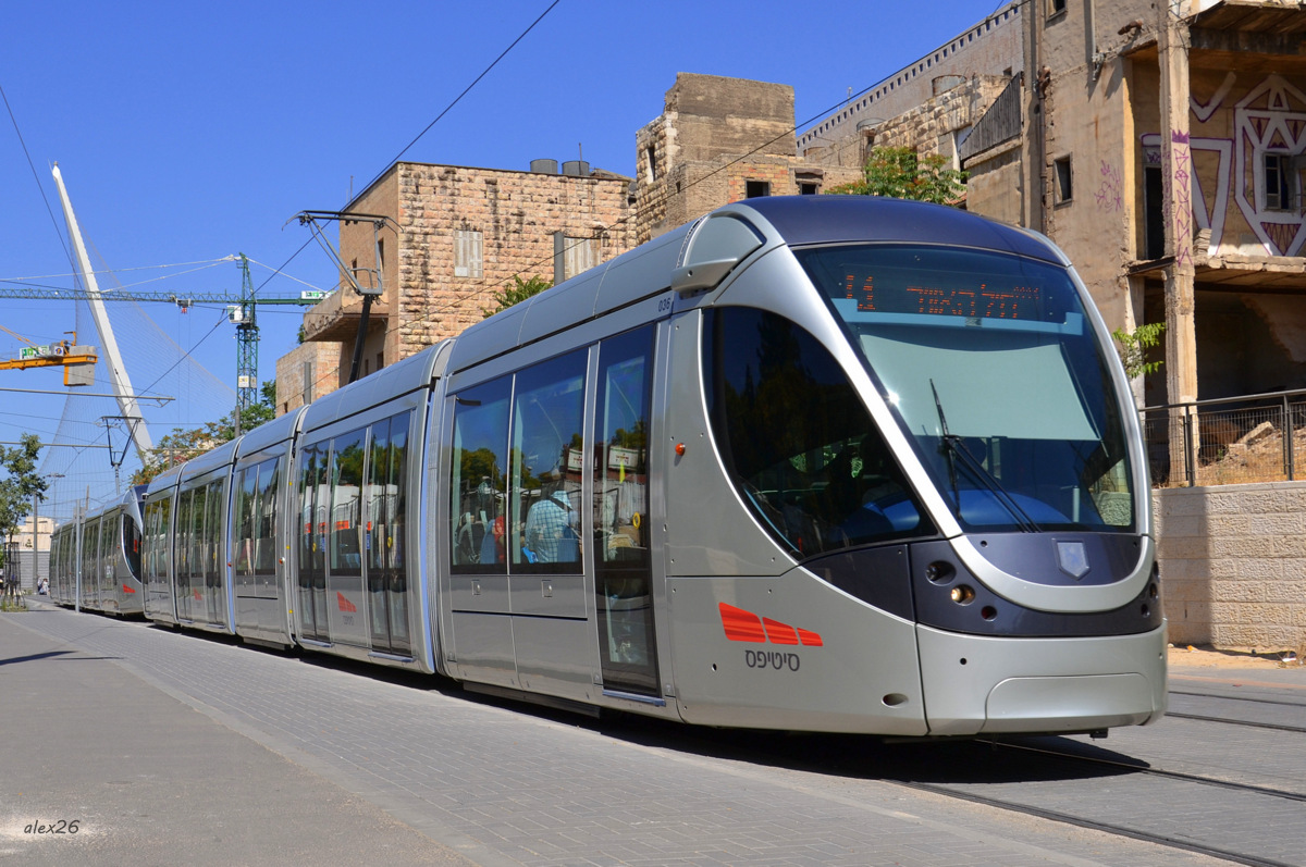 Иерусалим, Alstom Citadis 302 № 36