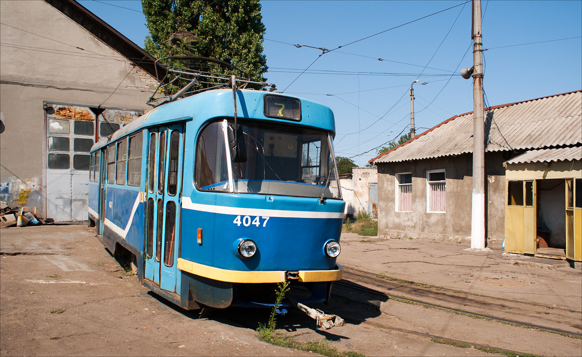 Одесса, Tatra T3R.P № 4047