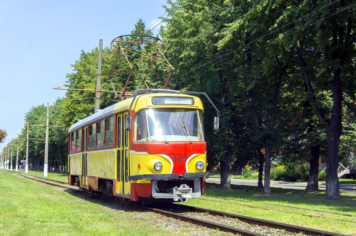 Винница, Tatra T4SU № 143; Винница — Поездка 21 июля 2012 года на СМЕ Be 4/6 Mirage + Be 4/6 Mirage Kühe, Tatra T4SU и ЮМЗ T1