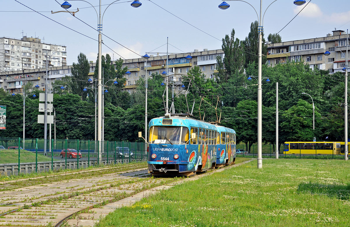 Киев, Tatra T3SU № 5544
