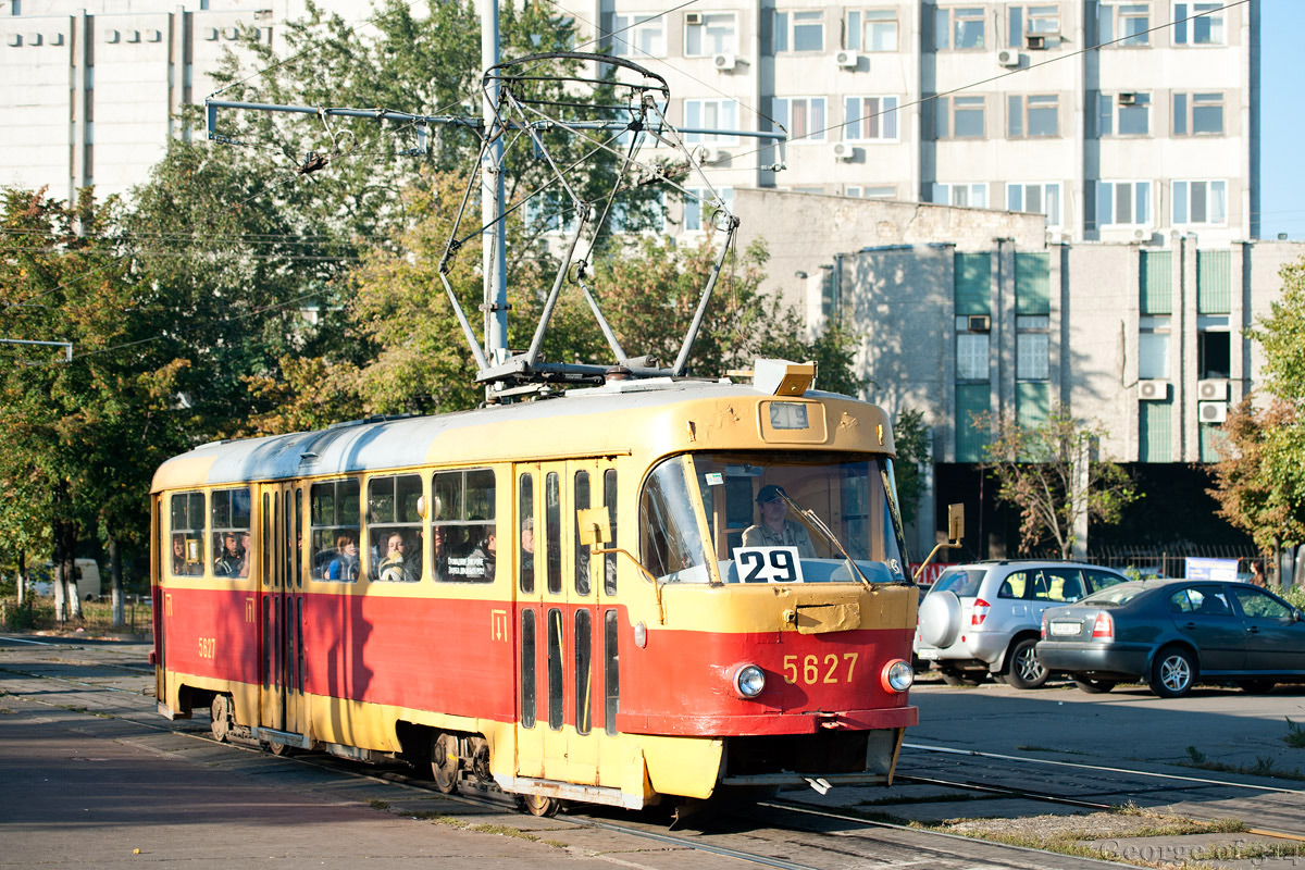 Киев, Tatra T3SU № 5627