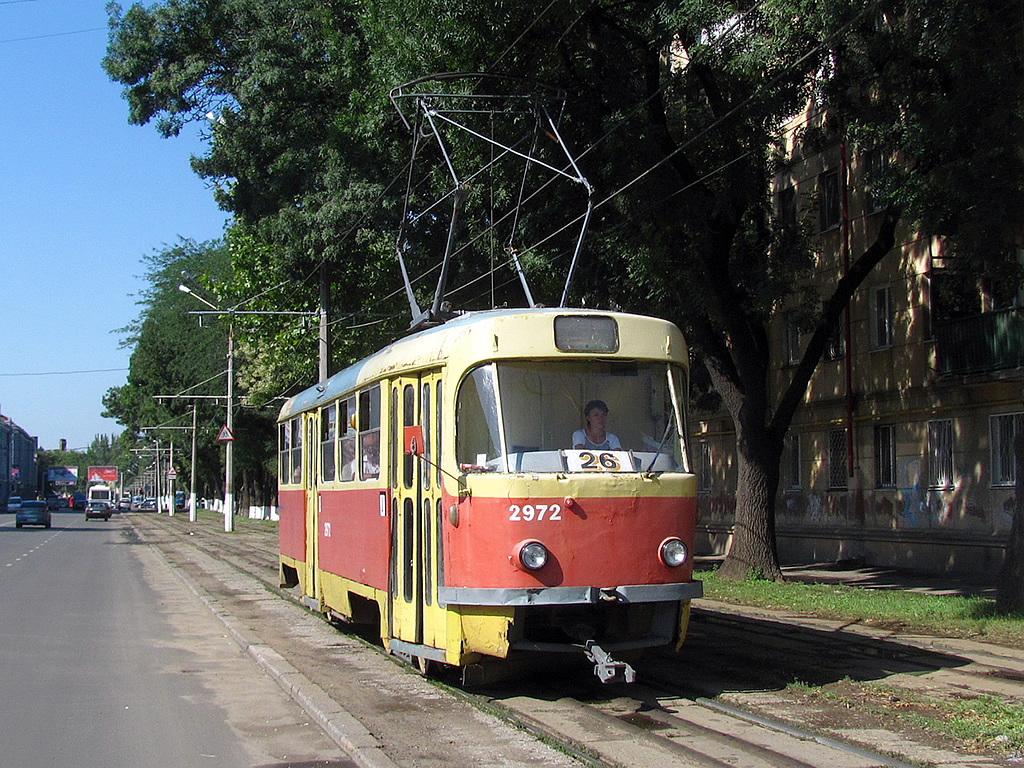 Одесса, Tatra T3SU № 2972