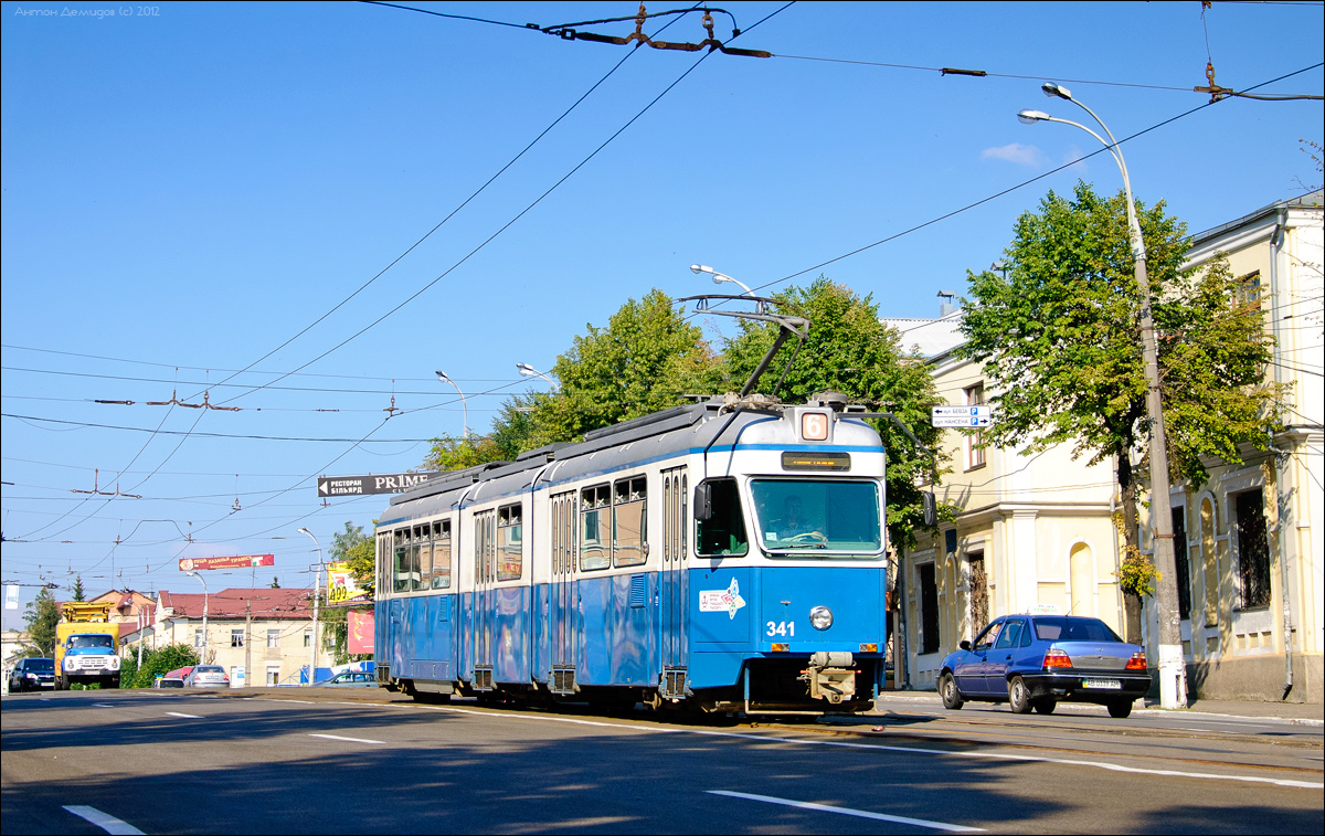 Винница, SWS/SIG/BBC Be 4/6 "Mirage" № 341
