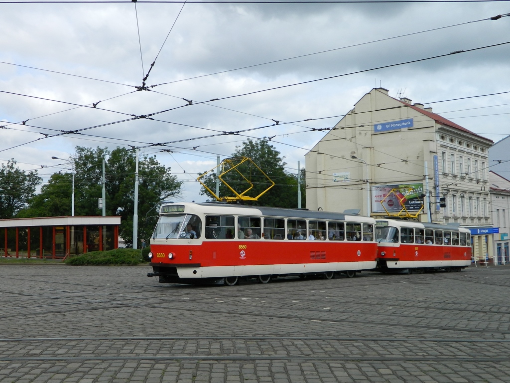 Прага, Tatra T3R.P № 8550
