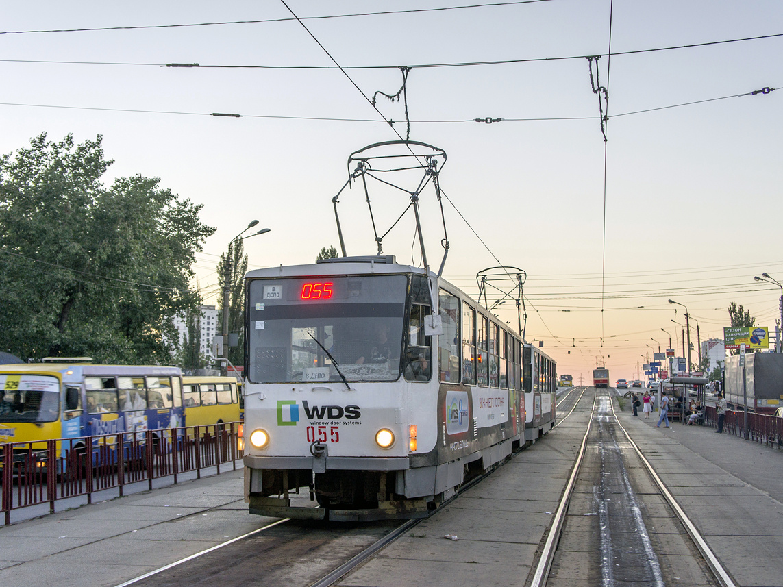 Киев, Tatra T6B5SU № 055