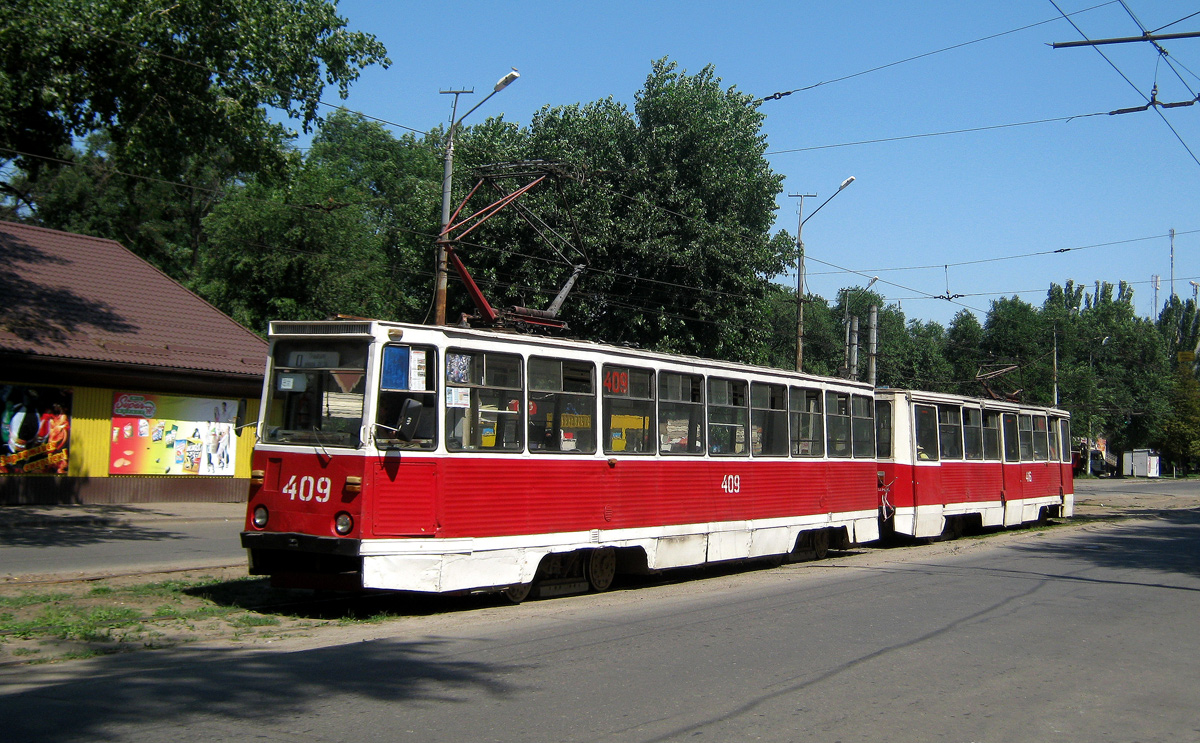 Кривой Рог, 71-605 (КТМ-5М3) № 409; Кривой Рог, 71-605 (КТМ-5М3) № 416