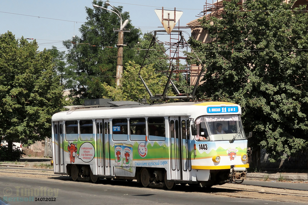 Днепр, Tatra T4D-MT № 1443