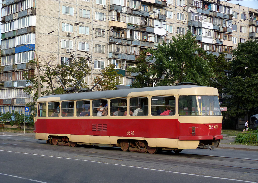 Киев, Tatra T3SU № 5640
