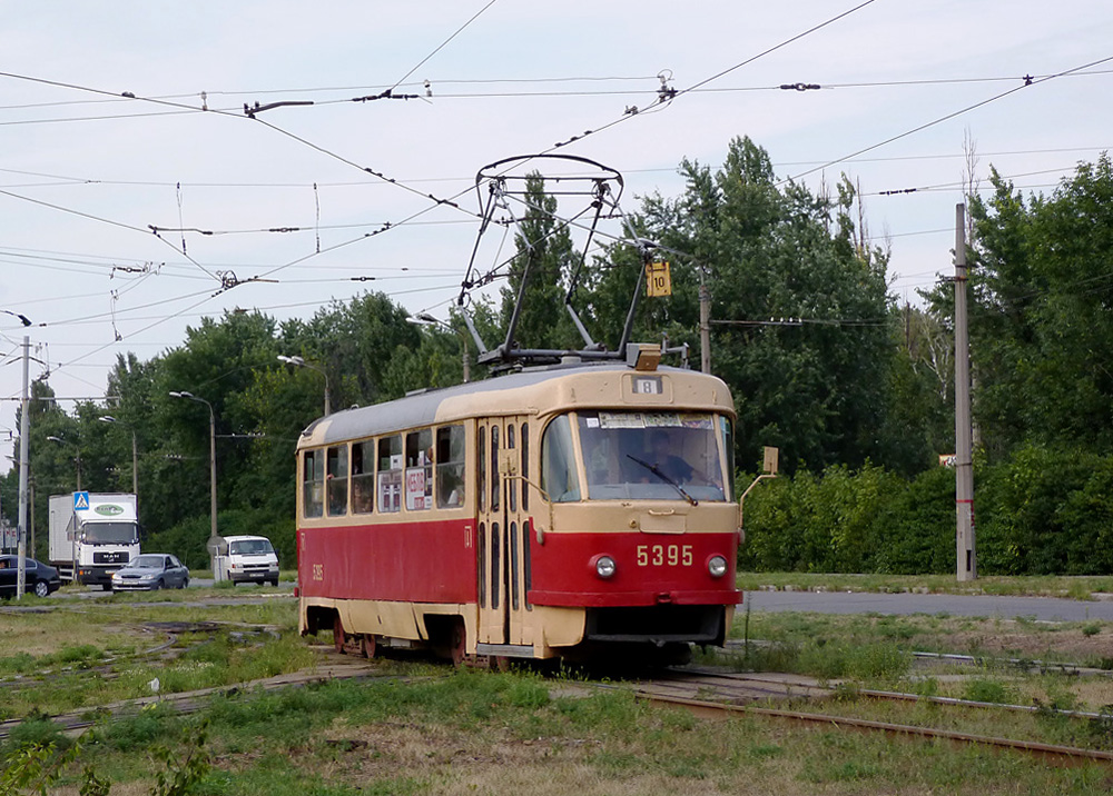 Киев, Tatra T3SU (двухдверная) № 5395