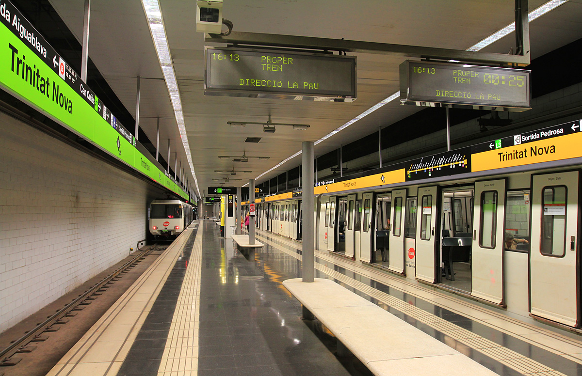 Барселона — TMB — Линии 2, 3, 4, 5, 11