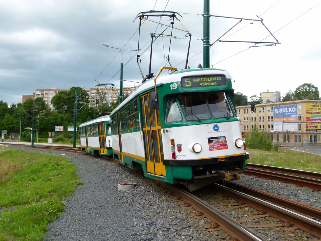 Либерец ― Яблонец-над-Нисой, Tatra T2R № 19 Либерец ― Яблонец-над-Нисой, Tatra T2R № 19