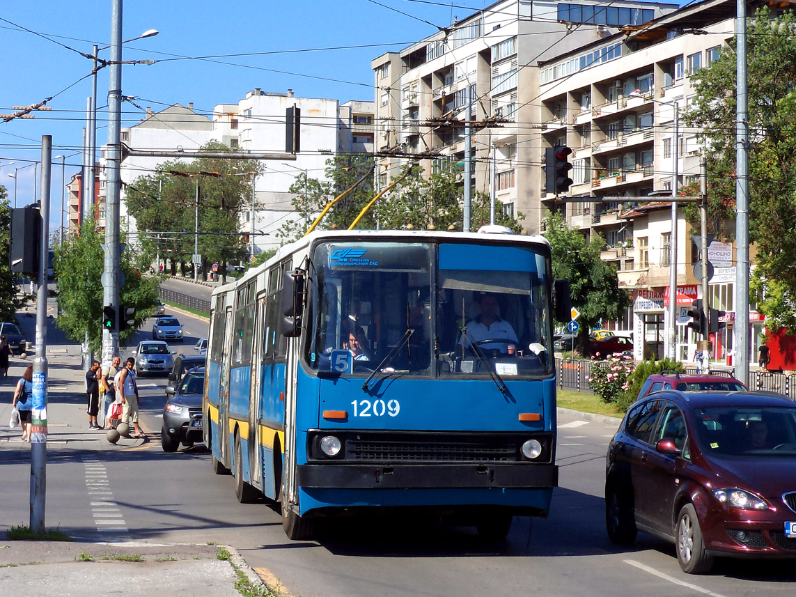 Sofia, Ikarus 280.92 č. 1209 Sofia, Ikarus 280.92 č. 1209