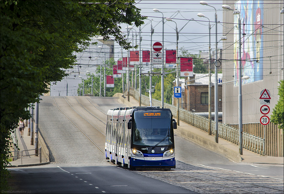 Рига, Škoda 15T1 ForCity Alfa Riga № 58011