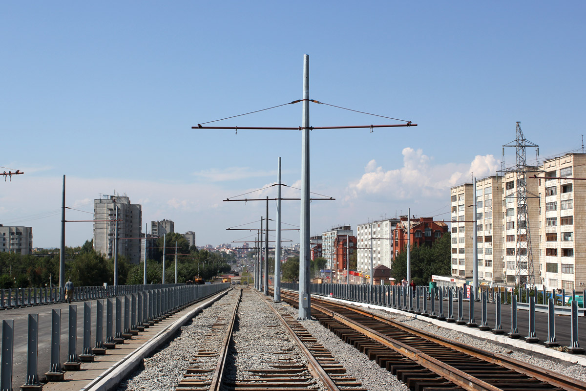 Казань — Реконструкции трамвайных линий