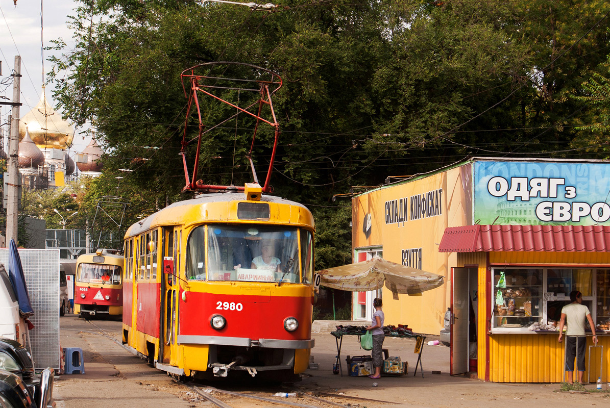 Одесса, Tatra T3SU № 2980
