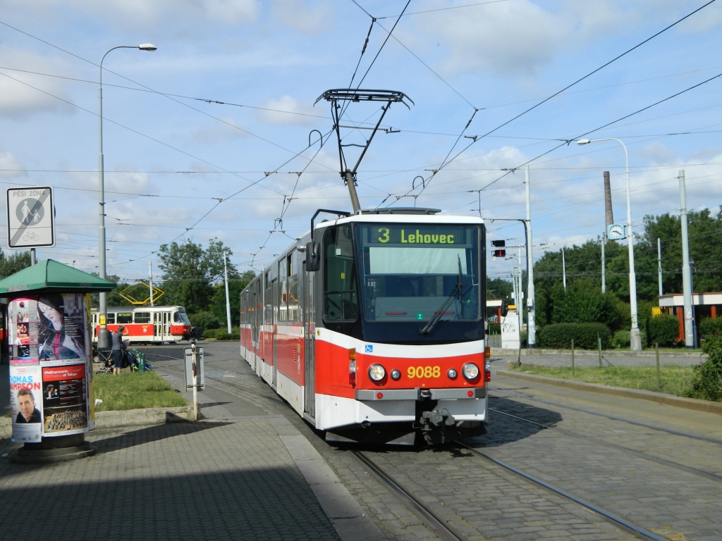 Прага, Tatra KT8D5R.N2P № 9088 Прага, Tatra KT8D5R.N2P № 9088