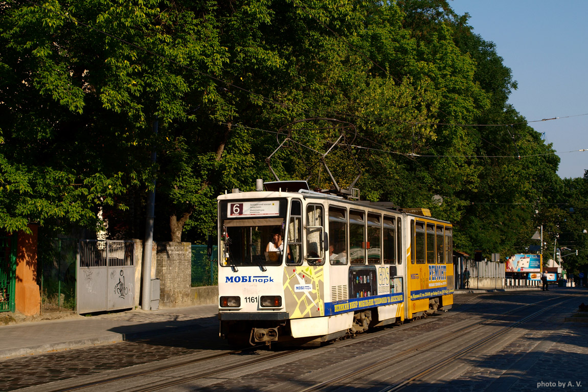 Львов, Tatra KT4D № 1161